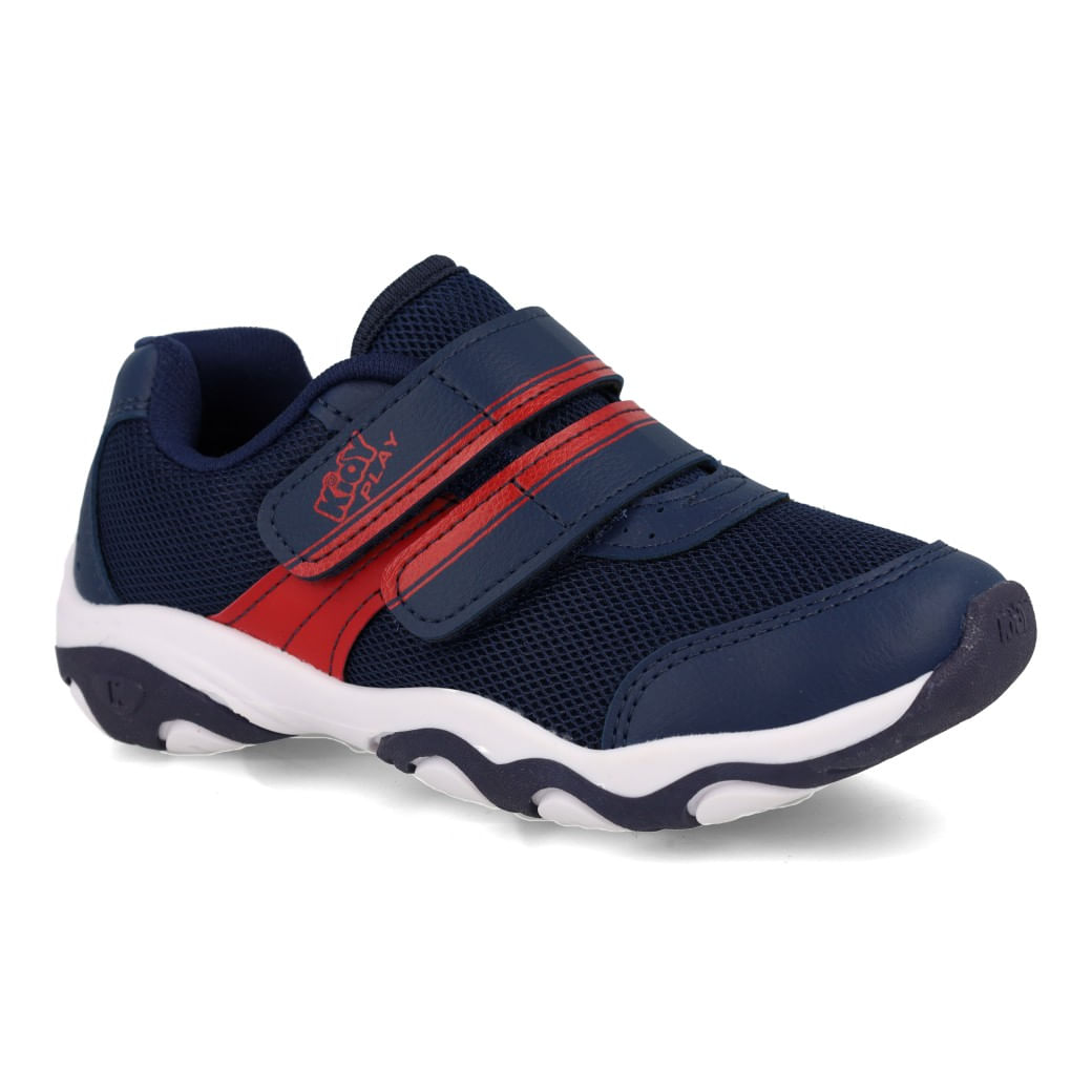 Kidy Tenis 007-0824-1049 Marinho-Vermelho Sint_4__